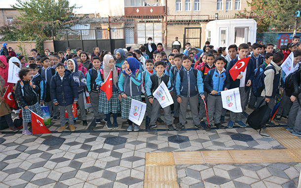 ABDURRAHMAN İYİGÜN ORTAOKULUNDA LÖSEV FARKINDALIĞI