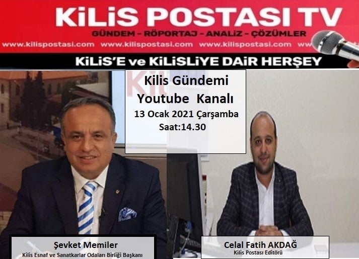 ŞEVKET MEMİLER KİLİSPOSTASITV’NİN KONUĞU OLACAK