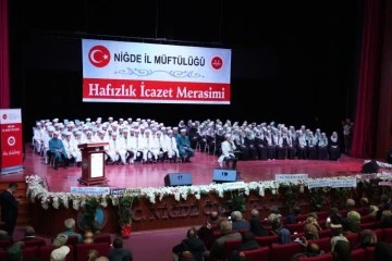 151 öğrenciye hafızlık icazeti verildi