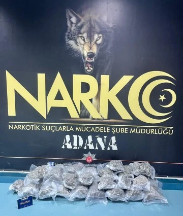  16 kilo 820 gram esrar ele geçildi