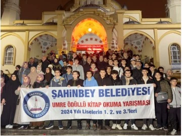 174 öğrenci umreye uğurlandı