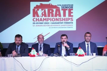 57. AVRUPA BÜYÜKLER KARATE ŞAMPİYONASI BASIN BİLGİLENDİRME TOPLANTISI DÜZENLENDİ