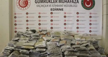 635 kilo esrar ele geçirildi