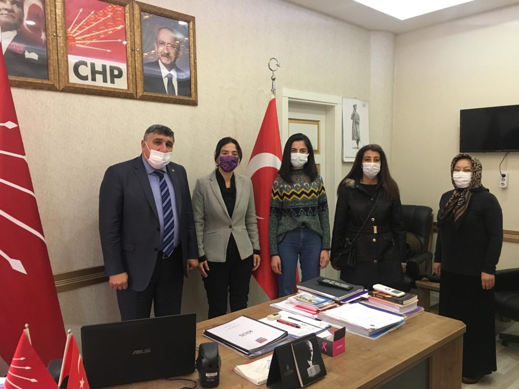 CHP MKYK ÜYESİ YILMAZ KİLİS'TE