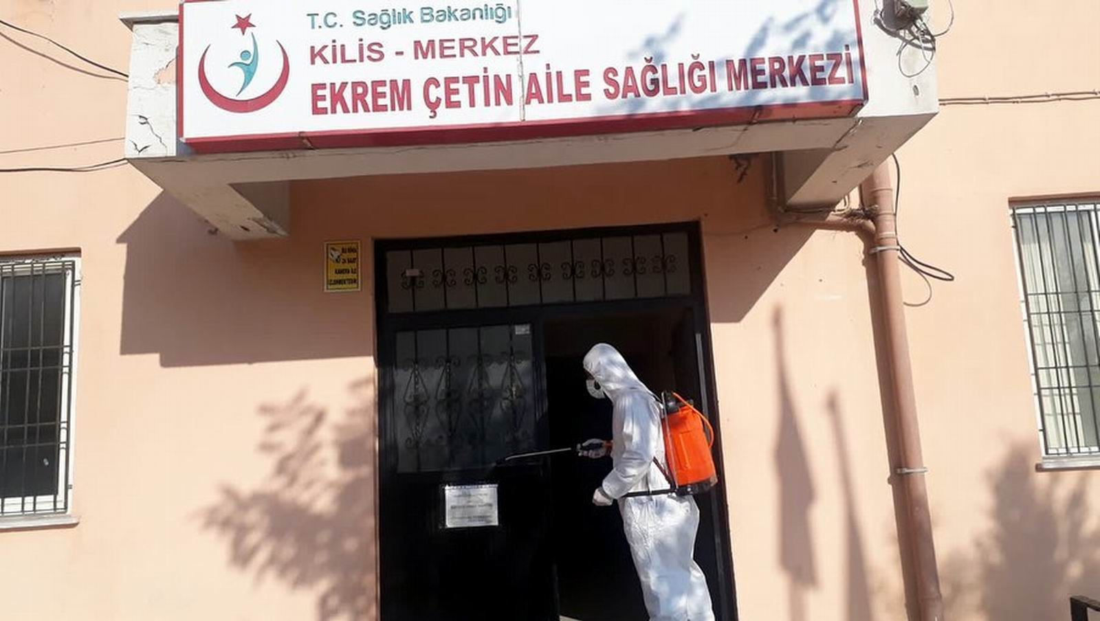 DEZENFEKTE ÇALIŞMALARI SÜRÜYOR