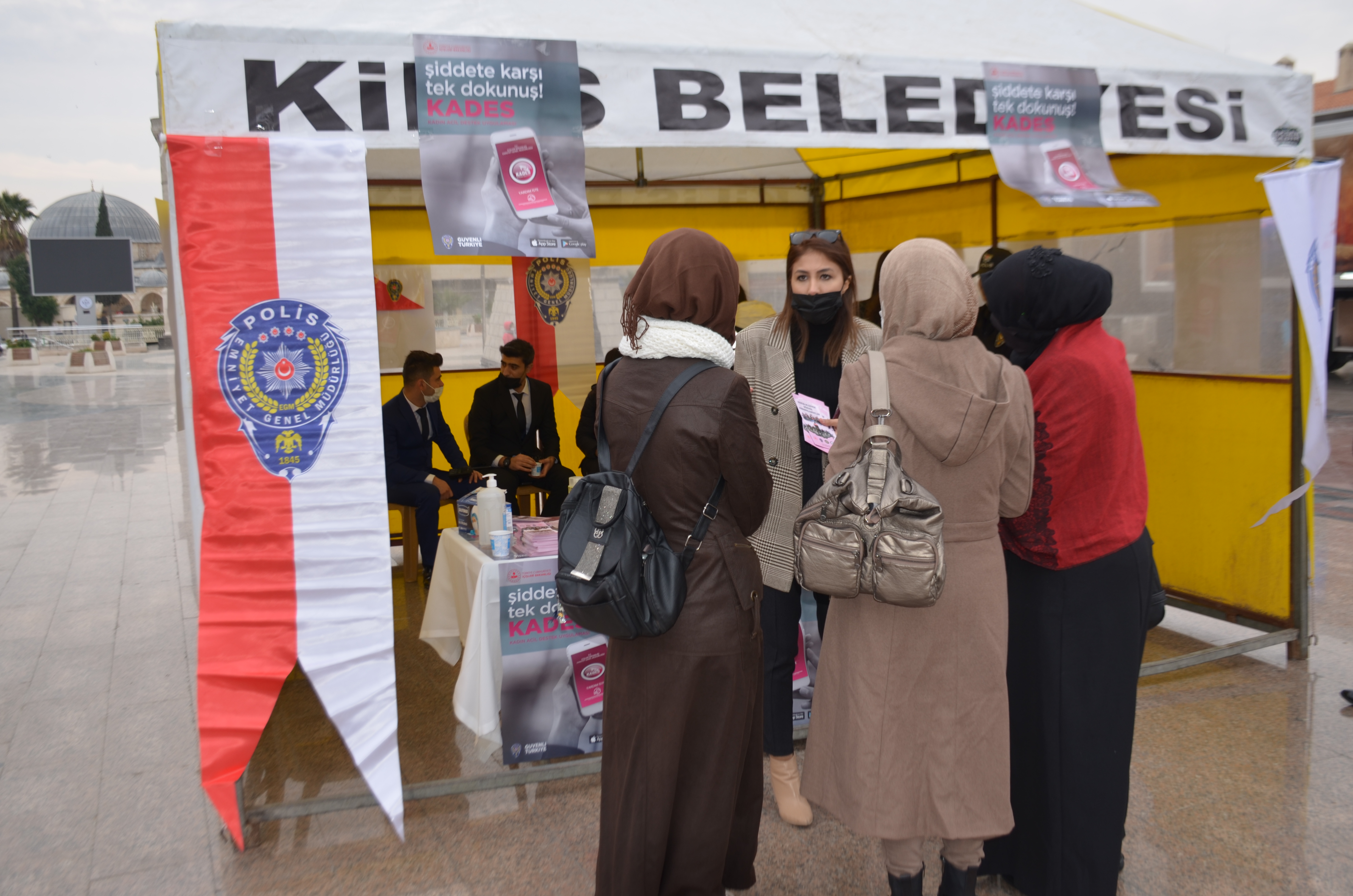 KİLİS İL EMNİYET MÜDÜRLÜĞÜ "KADES" UYGULAMASINI TANITTI