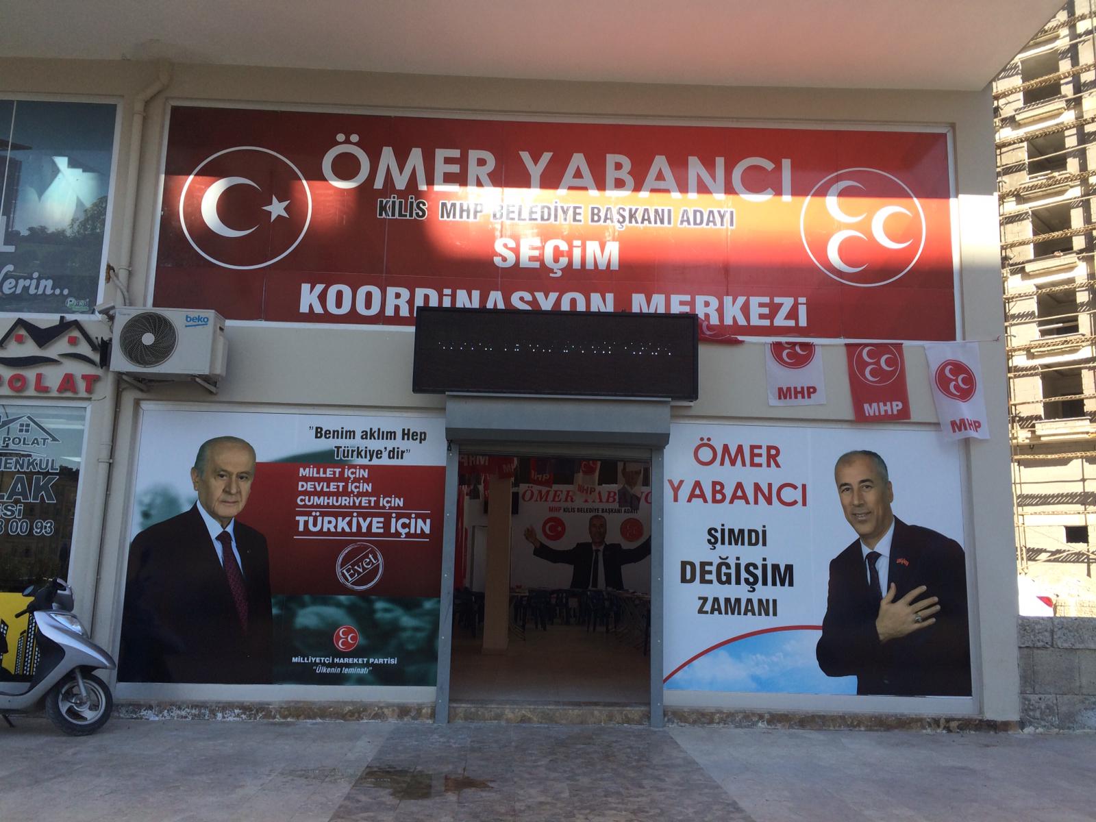 MHP SEÇİM KOORDİNASYON MERKEZİNİ AÇIYOR!