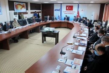 AFAD'DA BİLGİLENDİRME VE DEĞERLENDİRME TOPLANTISI