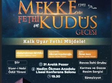 AGD'den Mekke'nin Fethi ve Kudüs Gecesi Programı