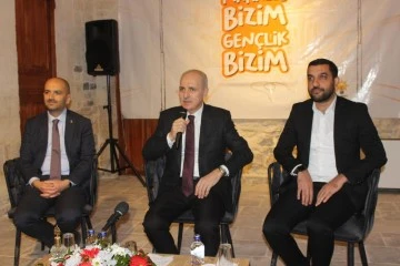 AK PARTİ GENEL BAŞKAN VEKİLİ NUMAN KURTULMUŞ GENLERLE BİR ARAYA GELDİ