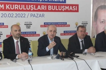 AK PARTİ GENEL BAŞKAN YARDIMCISI;  &quot;KİLİS'E BİR ÜNVAN VERİLECEKSE ADININ ENSAR OLMASI GEREKTİĞİNİ DÜŞÜNÜYORUM&quot;