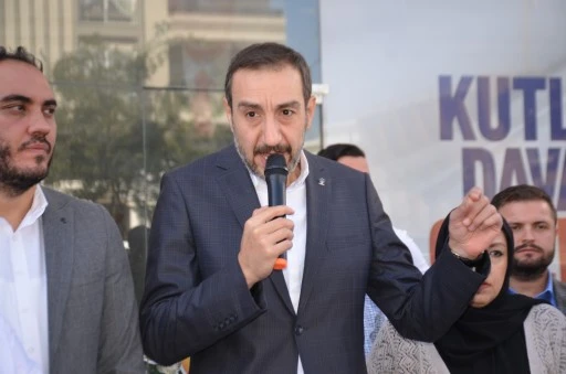 AK Parti Kilis il başkanı Serhan Diyarbakırlı &quot;İsrail terör devletidir&quot;