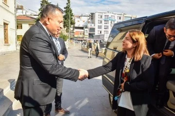 Bakan Yardımcısı Madak, Kilis Valiliğine bir ziyaret gerçekleştirdi