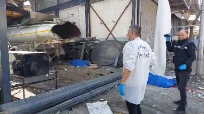 Bakımı yapılan tanker patladı: 2 ölü, 3 yaralı