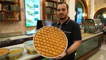 Baklavacılarda bayram yoğunluğu