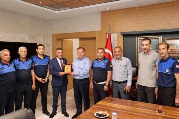 Başkan Ramazan, Zabıta personelini ağırladı