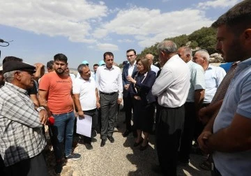 BAŞKAN ŞAHİN, KARAPINAR GÖLÜ’NDE YAPILACAK ÇALIŞMALAR ÖNCESİ İNCELEMEDE BULUNDU