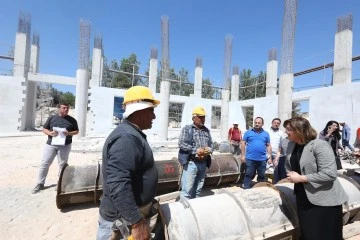 BAŞKAN ŞAHİN VADİ ALLEBEN’DE İNCELEMEDE BULUNDU