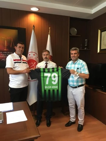 BAŞSAVCI AKMAN “KİLİS BELEDİYESPOR’A BAL LİGİNDE BAŞARILAR DİLİYORUM”