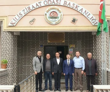 BAŞSAVCI AKMAN'DAN ZİRAAT ODASINA NEZAKET ZİYARETİ