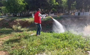 Bayram öncesi Asri Mezarlık’ta bakım ve temizlik çalışması