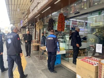 Bayram öncesi Zabıta harıl harıl denetim gerçekleştirdi