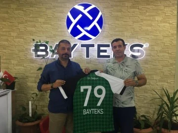 BAYTEKS'TEN KİLİS BELEDİYESPOR'A DESTEK!  HASAN BAYRAM &quot;İNŞALLAH BAŞARI KİLİS BELEDİYESPOR'DAN YANA OLUR&quot;