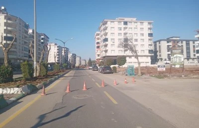 Bulvar trafiğe kapatıldı