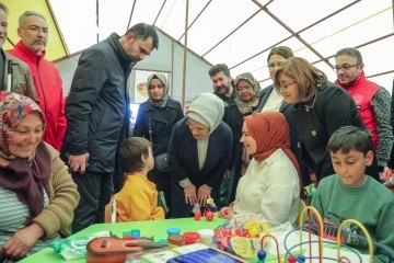 Büyükşehir, afetzede çocukların yaşamına dokunuyor!