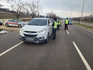 Çakar lamba kullanan araçlara denetim