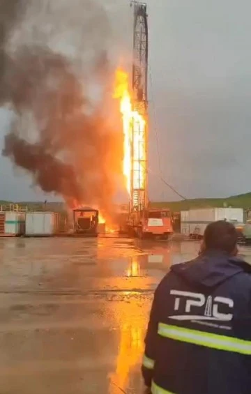 Çalışma yapılan petrol kuyusunda patlama:  1 ölü, 1 yaralı