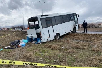 Cezaevi nakil aracı devrildi: 1’i ağır 11 yaralı