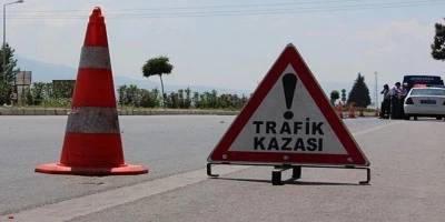 Çocuk sürücü kaza yaptı