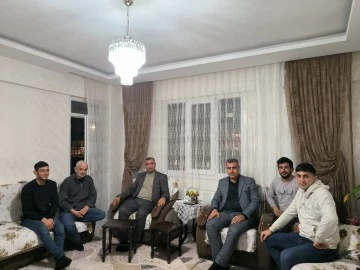 Demir, ülkücü şehidi Abdulkadir Toma’nın yeğenin evine misafir oldu