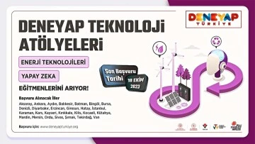 Deneyap Teknoloji atölyeleri eğitimde fark yaratacak yenilikçi eğitmenlerini arıyor