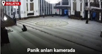 Depreme namaz kılarken yakalandılar 