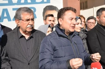 DEVA Partisi Genel Başkanı Ali Babacan &quot;Ben demeyin biz deyin ve gelin hep beraber ülkemizin bu sorunlarını çözelim&quot;