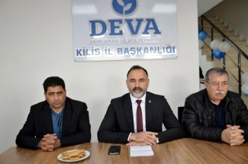 Doğuş Partisi Deva Partisi Belediye Başkan Adayı Abdullah Sakar'ı destekleyecek