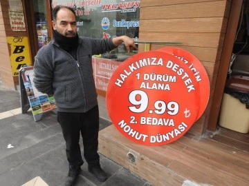 DOLAR DÜŞTÜ NOHUT DÜRÜMÜNDE KAMPANYA BAŞLADI