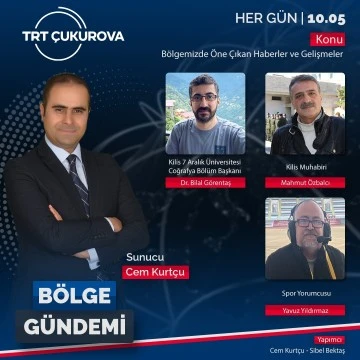 Dr. Öğr. Üyesi Görentaş, TRT Çukurova Radyosu’na Konuk Oldu