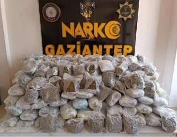 Durdurulan araçta 81 kilo skunk ele geçirildi!