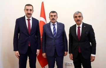 Eğitim konularını Milli Eğitim Bakanı ile görüştüler