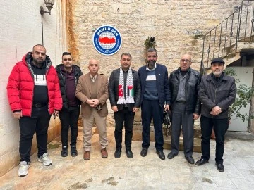 Ensar Sevgi ve Kardeşlik Derneği’nden Bekir Şen’e ziyaret