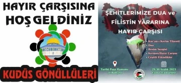 Filistin yararına kermes ve hayır çarşısına davet