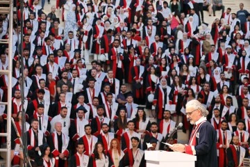 GAÜN’de mühendislerin mezuniyet heyecanı