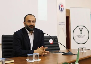 GAZETECİ YAZAR KILINÇ GAÜN’DE GENÇLERE KUDÜS’Ü ANLATTI