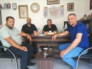 Gazetecilerden Öztoprak’a ziyaret