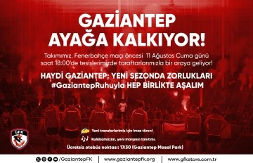 Gaziantep ayağa kalkıyor!