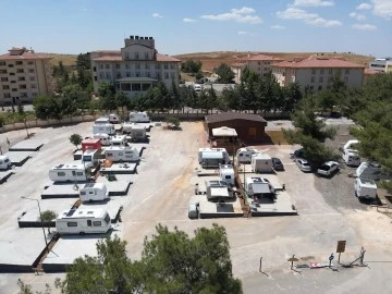 Gaziantep Büyükşehir, Yeni Karavan Parkını Burç Ormanı’nda Tamamladı