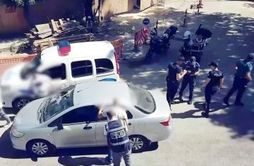 Gaziantep'in tarihi mahallesinde huzur güven uygulaması: 3 gözaltı